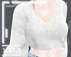 ꭘ crop sweater 雪