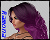 Purple Curly Hair