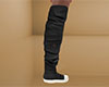 Black Sneaker Boots T M