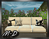 Vanilla-Garden Couch