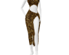 elegant lopardprint gown