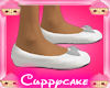 lCl Grey White Flat Shoe
