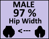 Hip Scaler 97% Male