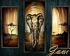 canvas elephant Mandinga