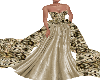 (V) gold gown