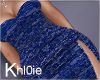 K xmas party dress blue