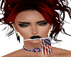 ! USA FLAG IN MOUTH