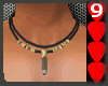 J9~Bullet Necklace Male