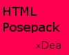 HTML Pose Pack Superstar