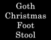 [CFD]Goth Xmas Stool