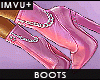 Emma Chains Pink Boots