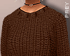 Brown Oversized Sweater