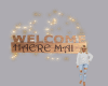 Sparkle Welcome Sign