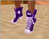 Converse Heels-Purple