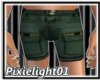 *P* Army Chic Shorts
