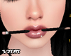 Black Pen in mouth