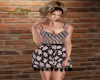 lace trim romper