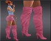 7ly Pink Sunday Boots