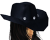 Leather Cowgirl Hat