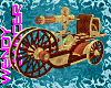 Steampunk Gattling Wagon