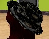 (GP) Black Bowler Hat
