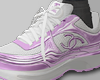 Shoe Cc White x Pink