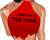 support the poor