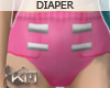 +KM+ Diaper Pink