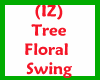 (IZ) Tree Floral Swing