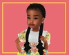 Kids 2 Braids Locs Blk