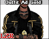 Outfit Adid Gold Male