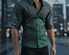 Green black shirt