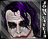 Dark Purple Joker Hair