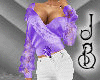 JB Purple Silk Top