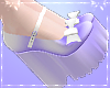 Cutie Maid Purple Heels