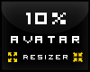 Avatar Resizer 10%