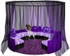 Purple  Round Couch
