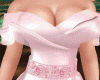 Silk Rose Pink Gown