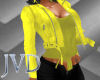 JVD Yellow Leather Coat