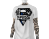 Super Dad Tee Blu