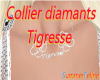 Collier diamant Tigresse