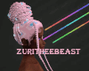 Blue Under Pink Braids