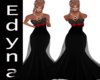 Black Amy Evening Dress