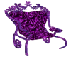 R&R Purple Flower Chair