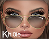 K gold sunglasses F