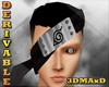 3DMAxD NinjaHeadband