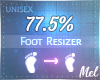 M~ Foot Scaler 77.5%