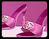 pink CC heels