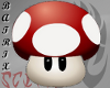 Mario red mushroom sign
