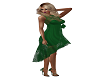 Breezy :Lace Dress Grn